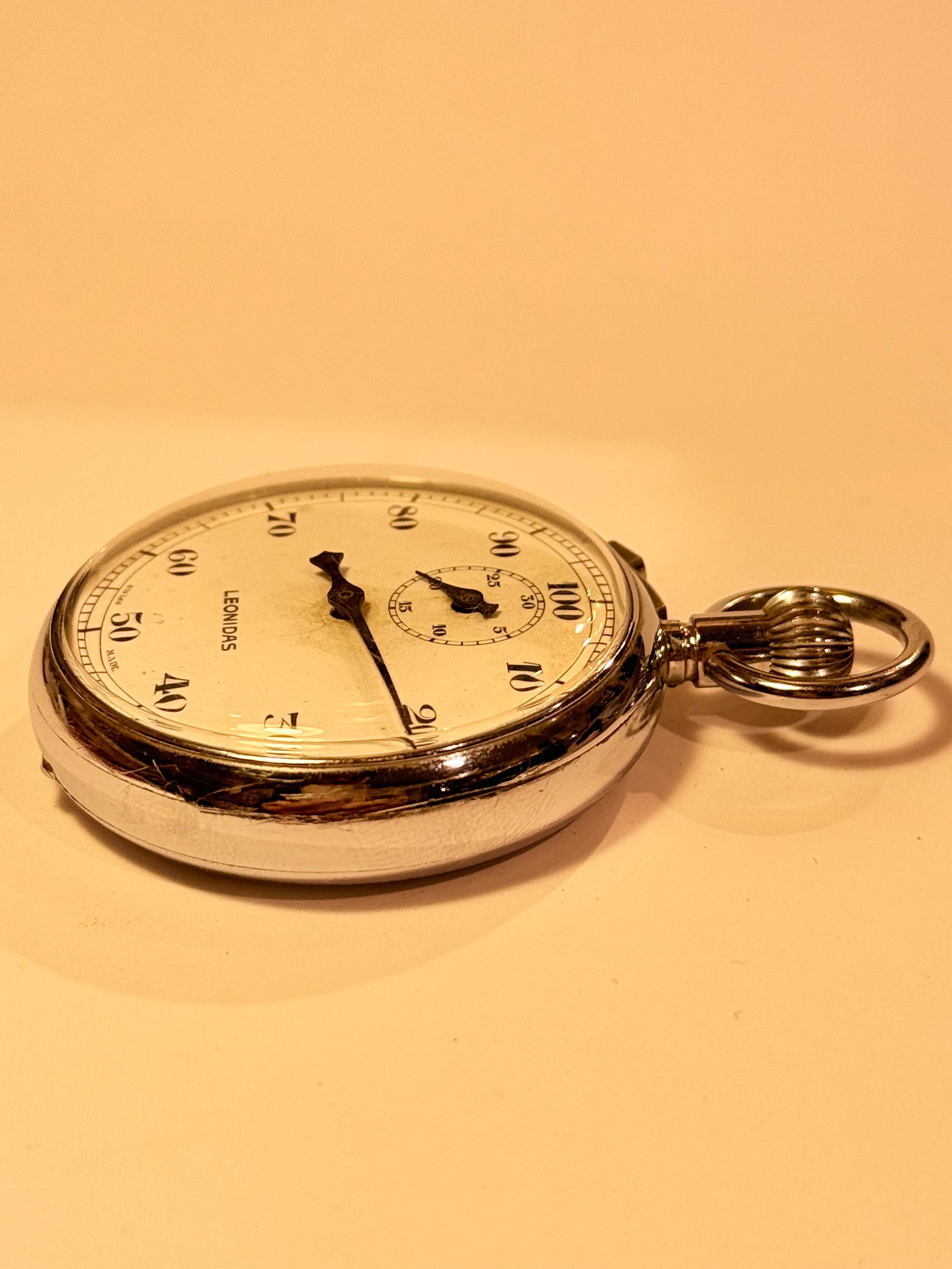 Vintage Leonidas stopwatch from the 1950s/60s