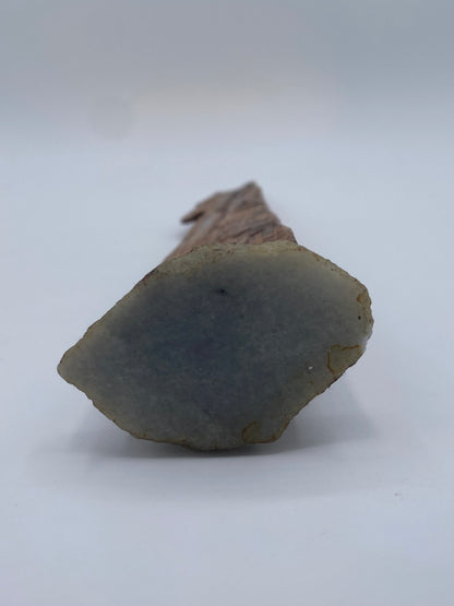 Håndskåren skandinavisk pinde-figur. Slut 20. Århundrede