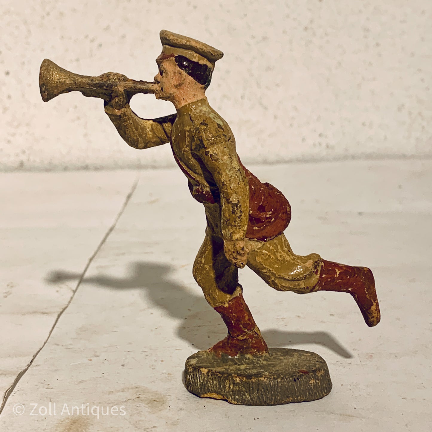 Elastolin, Stor engelsk WW1 soldat 10cm serien, fra 1920/30érne.