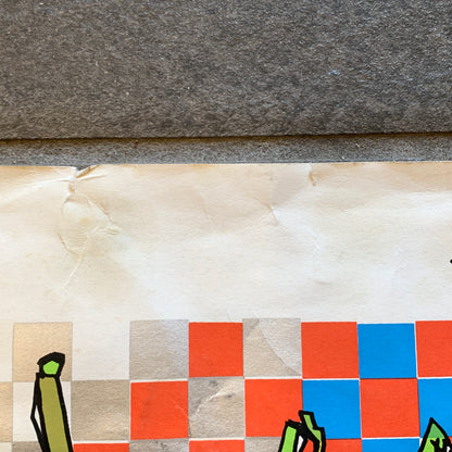 Ældre dansk kunst plakat.