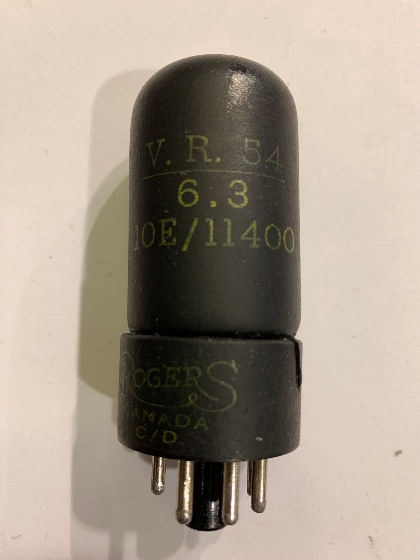 Original engelsk WW2 reserve radiorørs sæt No.19, fra 1939-1945.