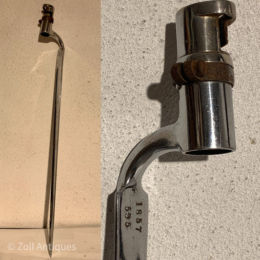 Antique Swedish M1857 dölle bayonet.