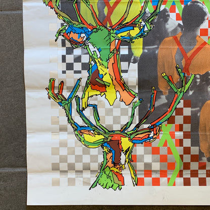 Ældre dansk kunst plakat.