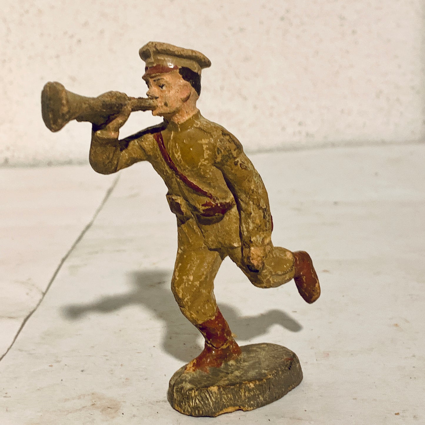 Elastolin, Stor engelsk WW1 soldat 10cm serien, fra 1920/30érne.