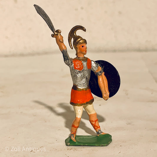 Antik Heyde tinsoldat, Romersk legionær, fra start 1900tallet.