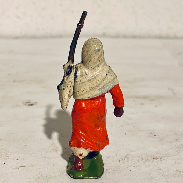 Antique Britains Deetail tin soldier, Arab soldier, from the early 1900s.