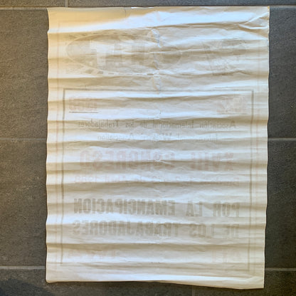 Original spansk anarkistisk plakat, fra 1988.