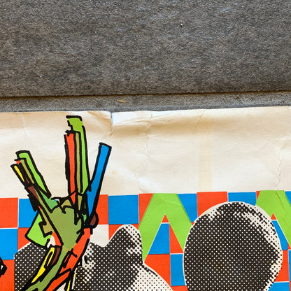 Ældre dansk kunst plakat.