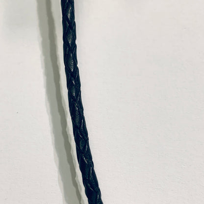 Large antique Thor's hammer in cow bone and sterling silver.
