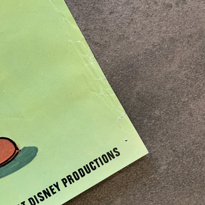 Original dansk Walt Disney film plakat, fra 1960/70erne