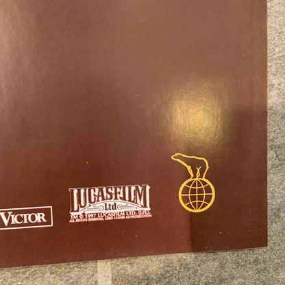 Original dansk Star Wars premiere plakat, fra 1997.