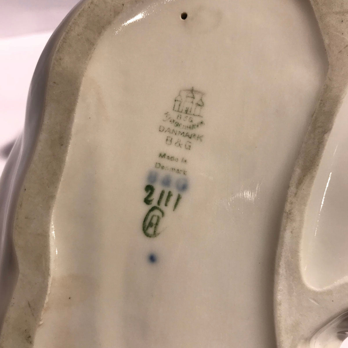 Bing & Grøndahl Pointer m. Hvalpe