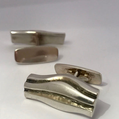 Georg Jensen Sølv Manchetknapper