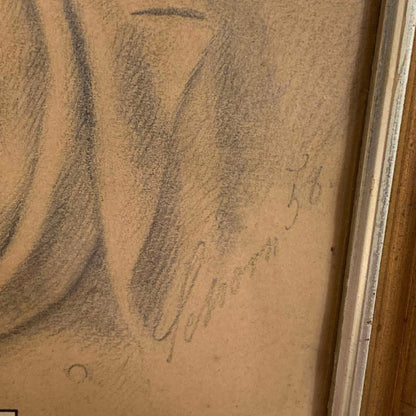 Wilhelm Schorn Blyantstegning