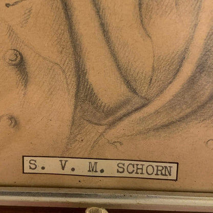 Wilhelm Schorn Blyantstegning