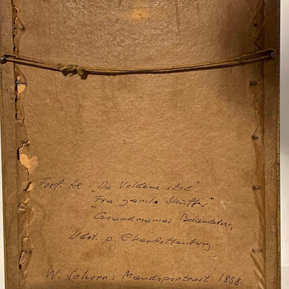 Wilhelm Schorn Blyantstegning