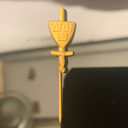 Swedish Defense Staff military pin. Sporrong &amp; Co.