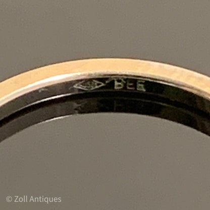 Bent Eriksson, 14 karat hvid guld ring