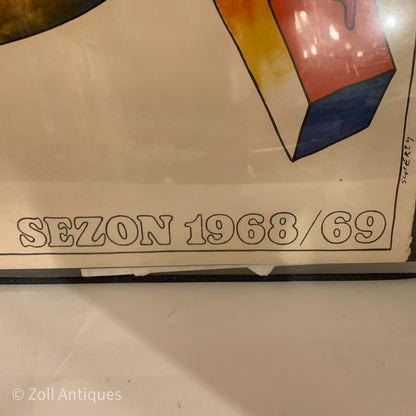 Original Waldemar Swierzy plakat fra 1968