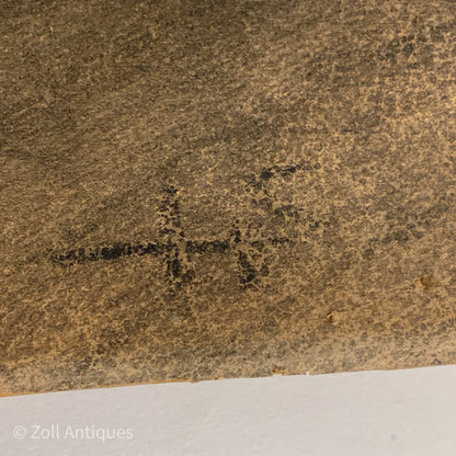 Henrik Schouboe (f.1876-1949) original portræt kultegning