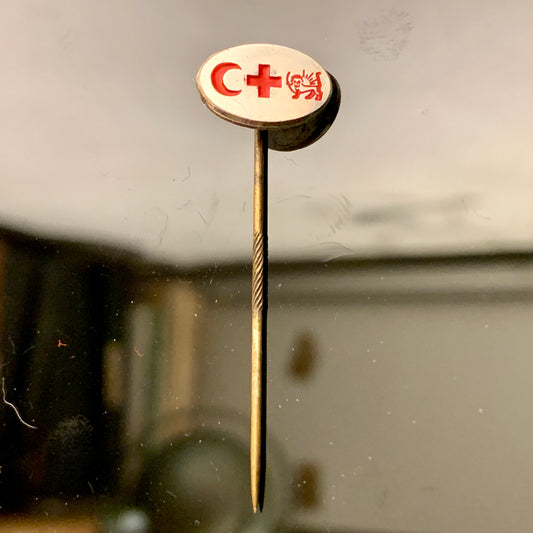 Vintage Røde Kors m.m. mærke