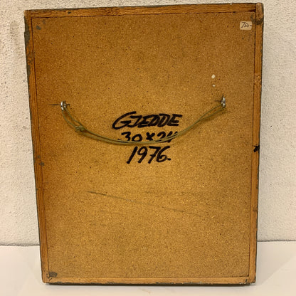 Henning Gjedde(f.1926-1990)abstrakt komposition