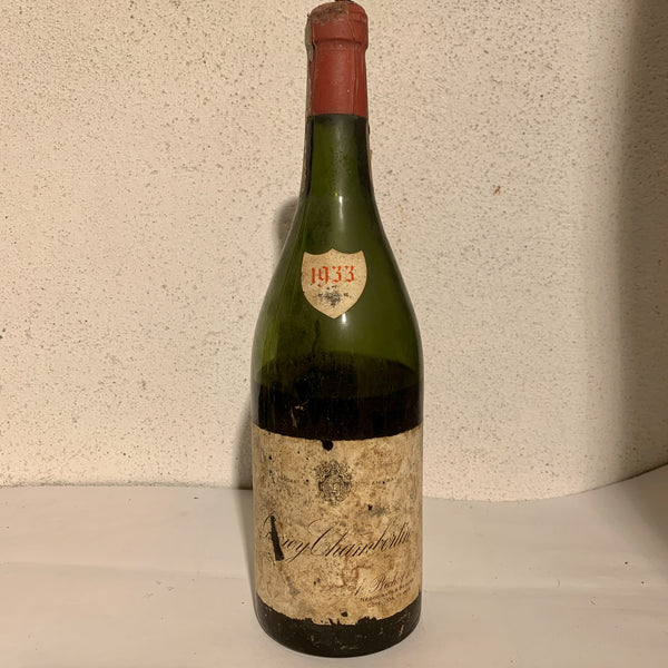 Gevrey-Chambertin 1933 vintage bourgogne rødvin