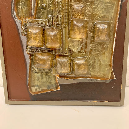 Henning Gjedde(f.1926-1990)abstrakt komposition