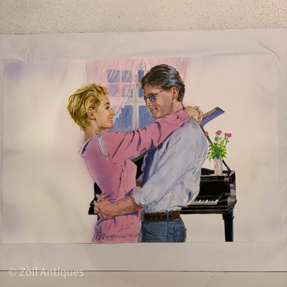 Mogens Amdi Thorsen. Gouache på papir