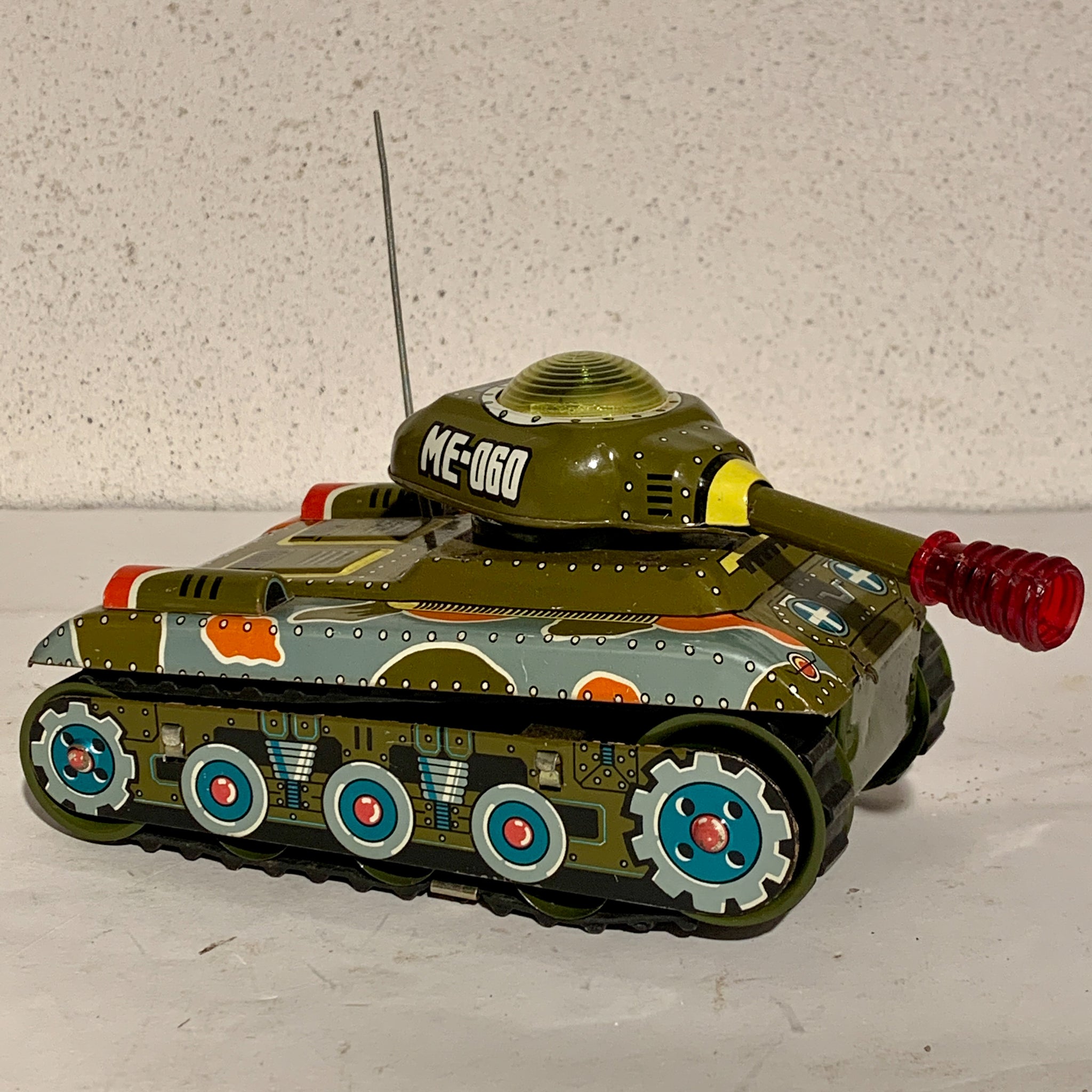 Vintage blik legetøjs tank, fra 1950/60/70érne