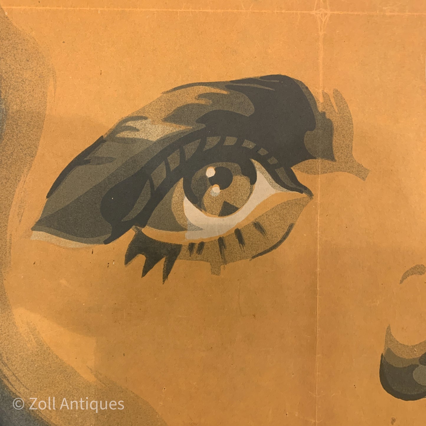 Original Danish Anna Lans movie poster, from 1943.