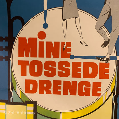 Original dansk Otto Brandenburg film plakat, fra 1961.