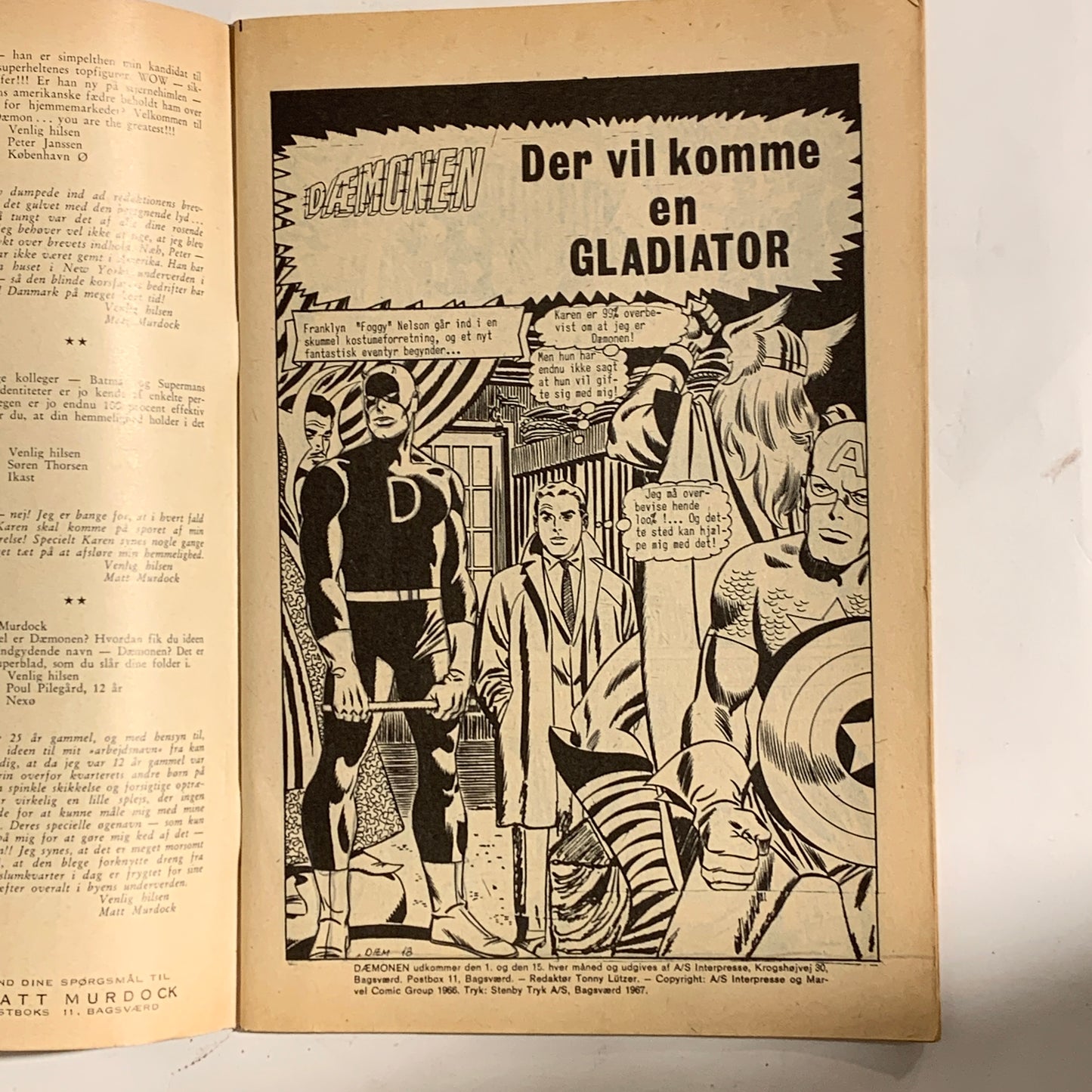 The Demon No. 18 1967