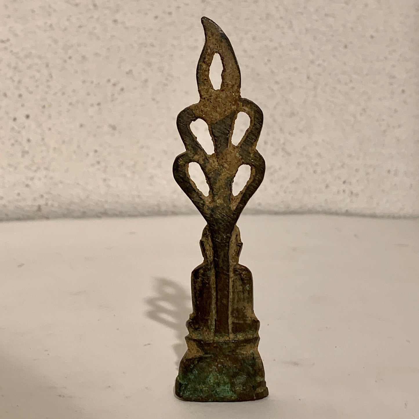 Phra Chian Rung Buddha in gilded bronze, Thailand, from the 19th century