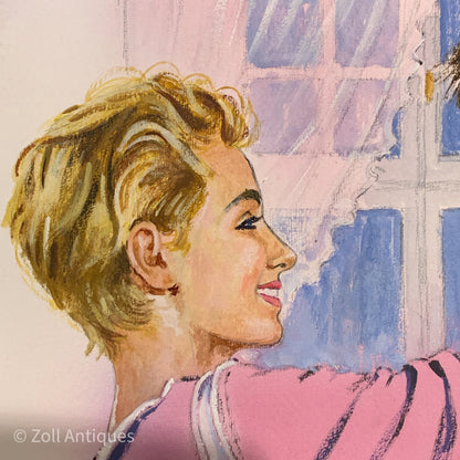 Mogens Amdi Thorsen. Gouache på papir