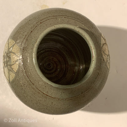 Gudrun Meedom (f.1911-2011) keramik krukke fra 1977