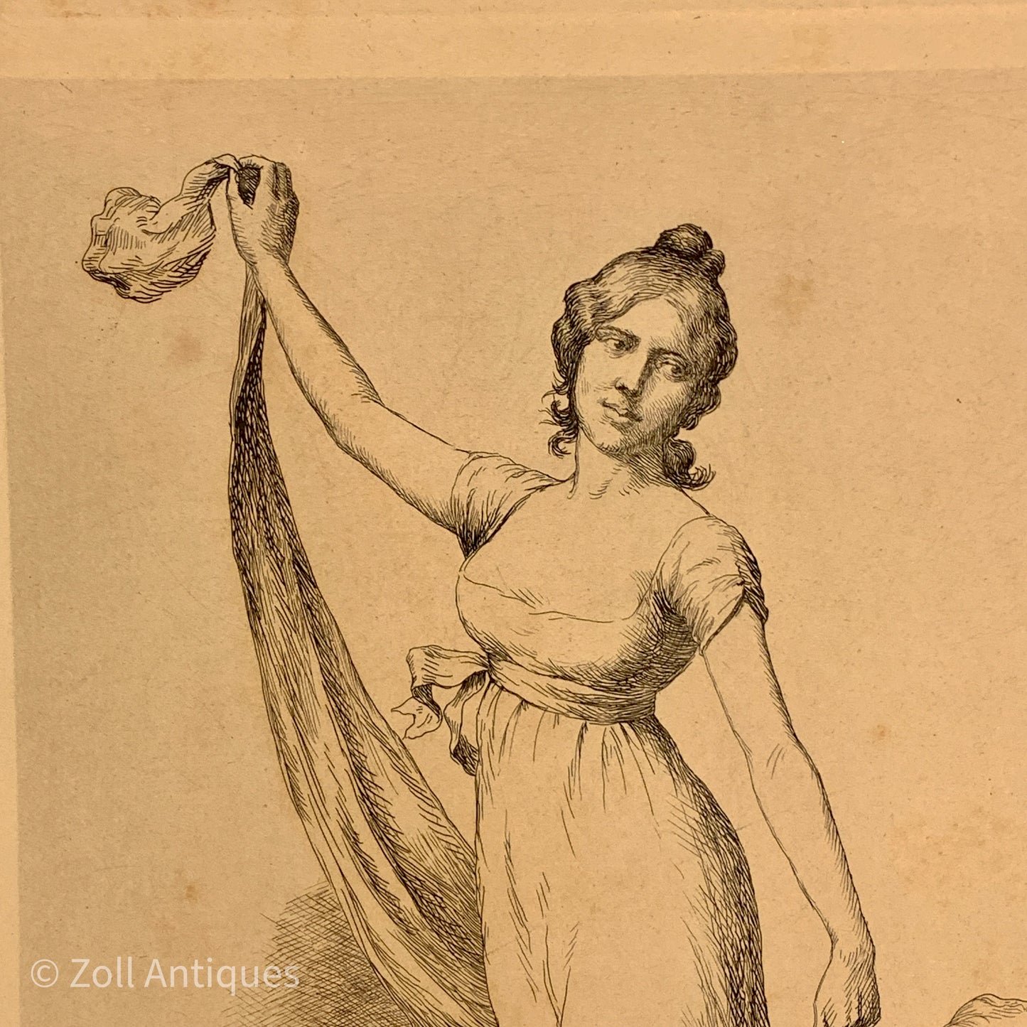 Carl Thomsen (f.1847-1912) Original radering