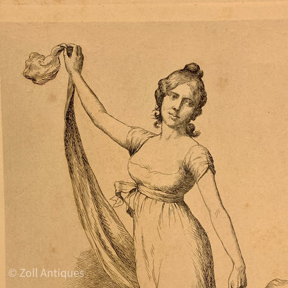 Carl Thomsen (f.1847-1912) Original radering