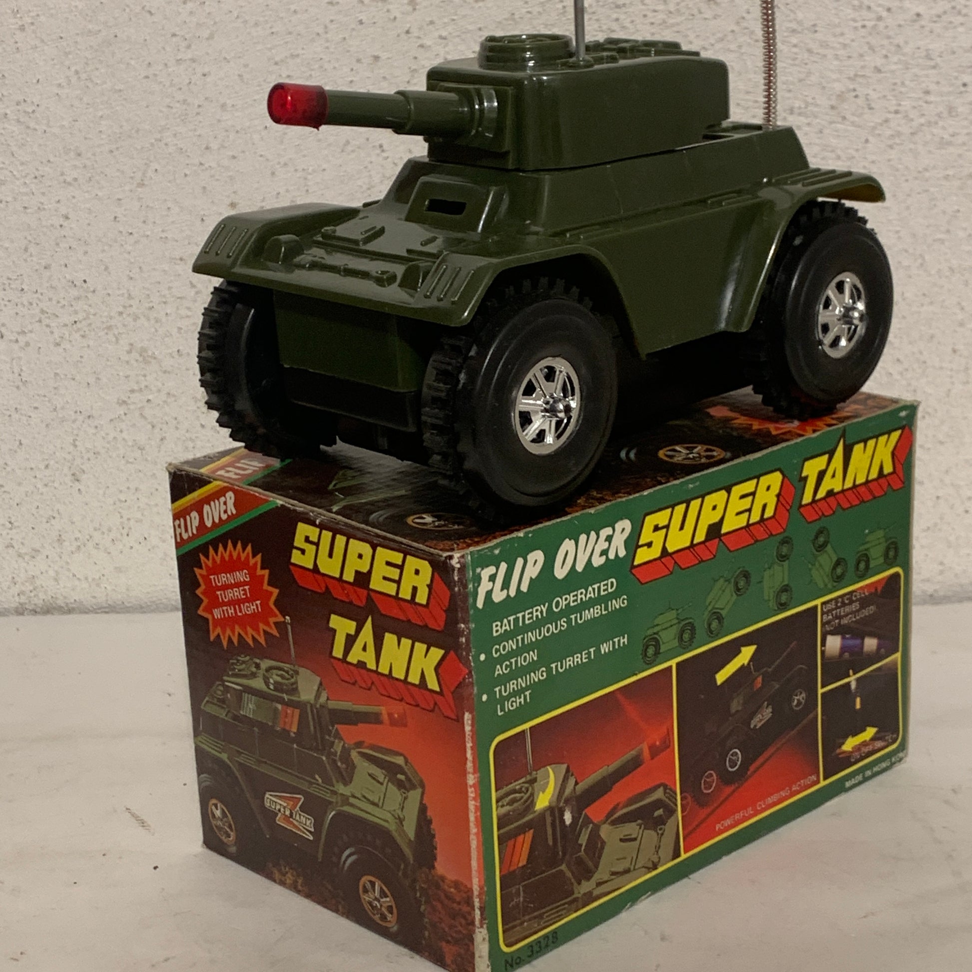 Flip Over Super tank, i original æske, fra 1970erne