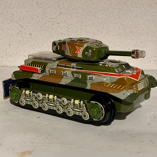 Vintage Japan blik legetøjs tank, fra 1950/60/70érne