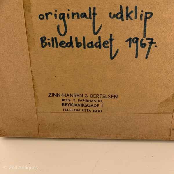 Kongeligt udklip , fra 1967.