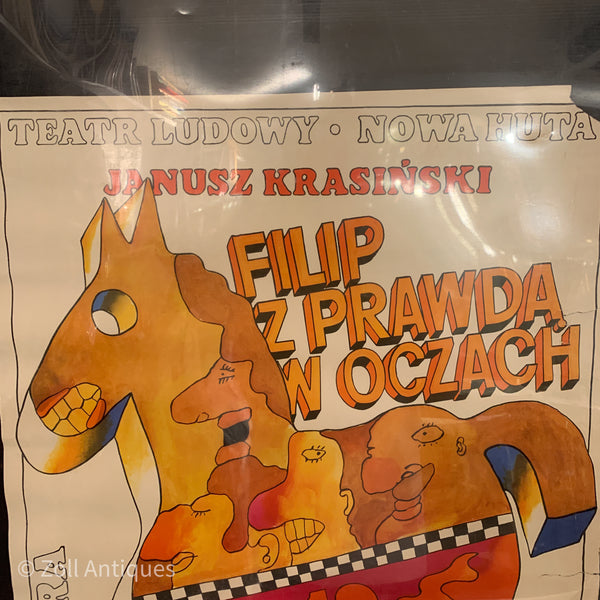 Original Waldemar Swierzy plakat fra 1968.
