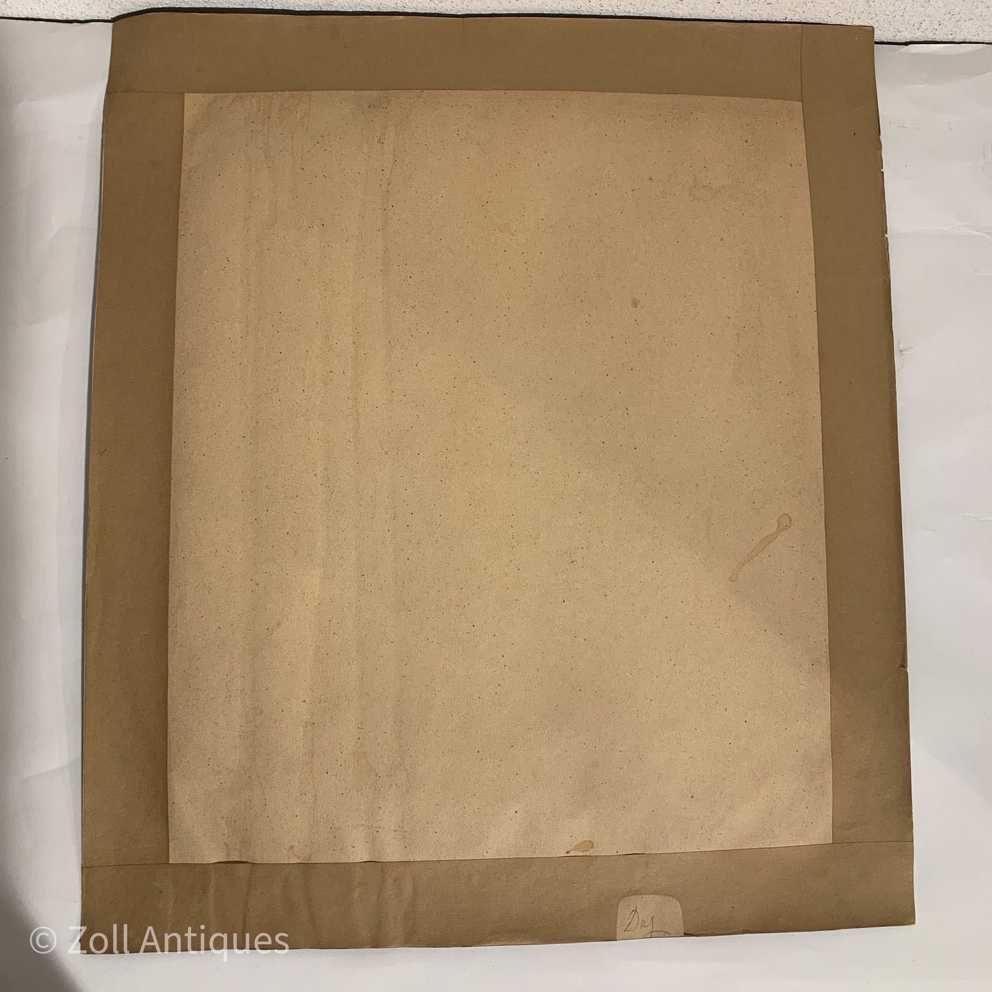 Henrik Schouboe (f.1876-1949) original portræt kultegning.