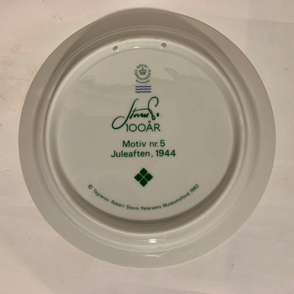 Storm P. 100 års jubilæum platte, Royal Copenhagen