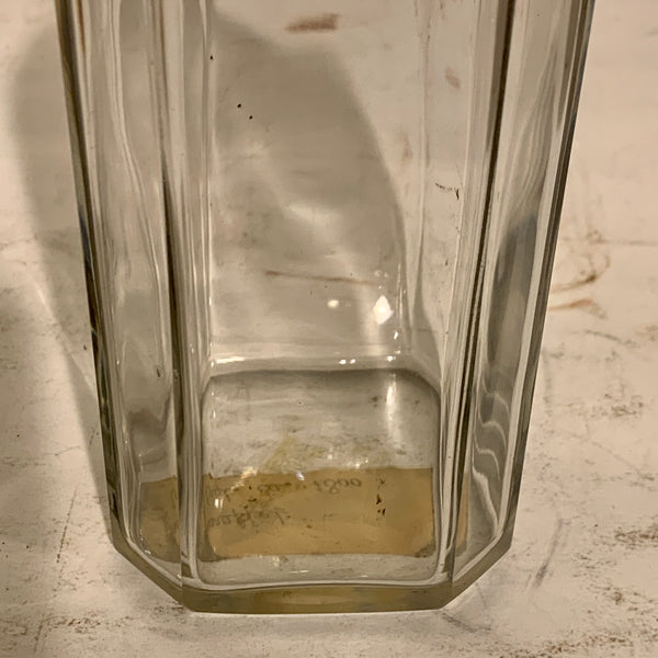 Antik Georgiansk glas karaffel, England ca. år 1800.