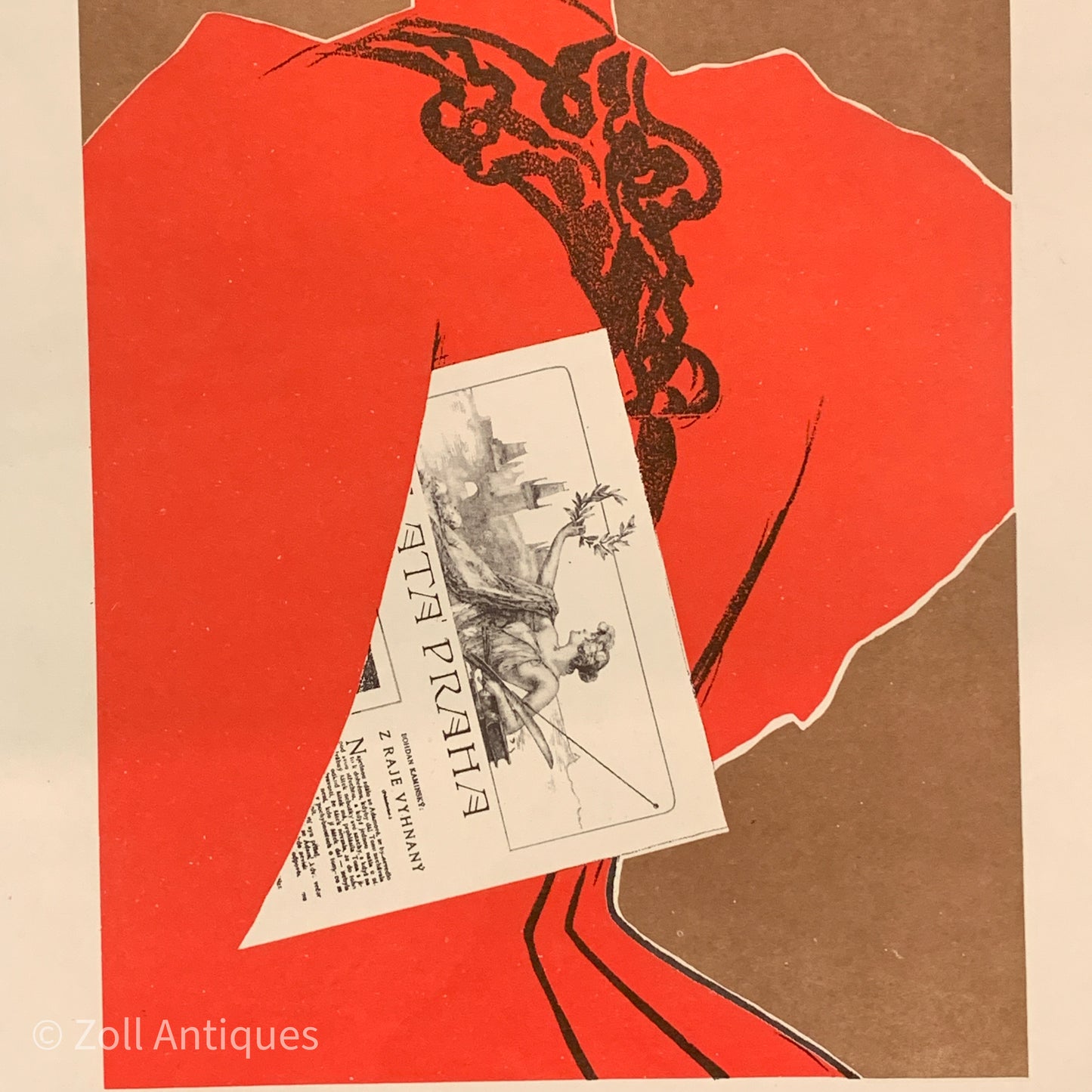 Vintage fransk plakat