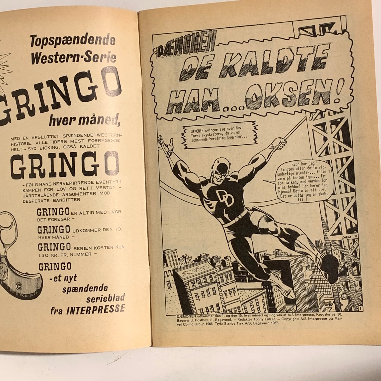 The Demon No. 17 1967