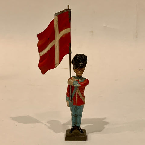 Lineol Kongelig Livgarder stående fanebærer