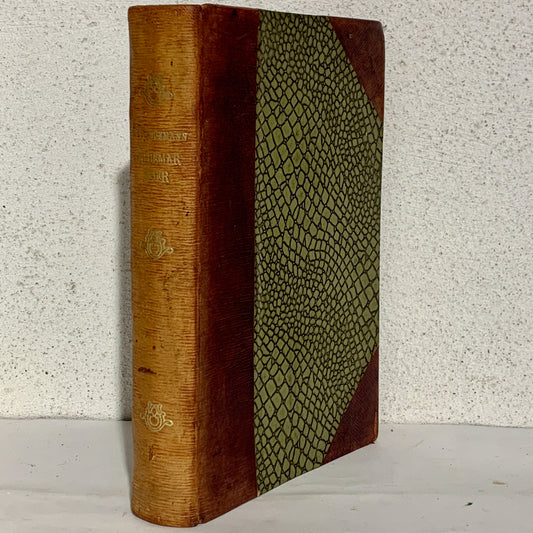 Antique book, Valdemar Seier by BS Ingemann, from 1896.