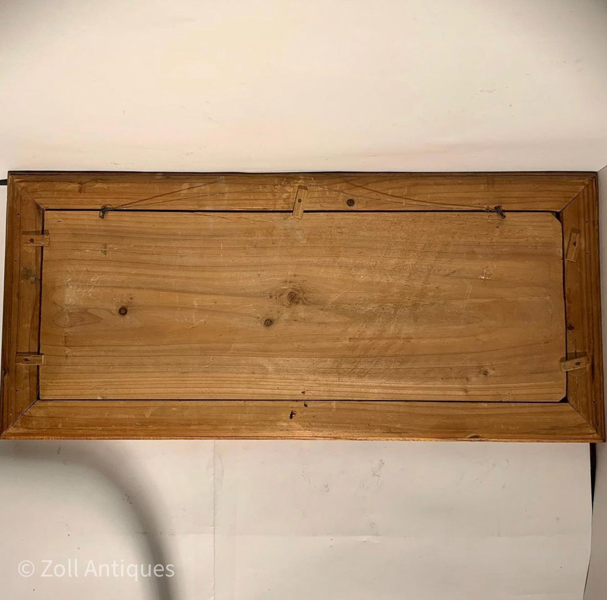 Kinesisk Ding Su Ing wooden drawing